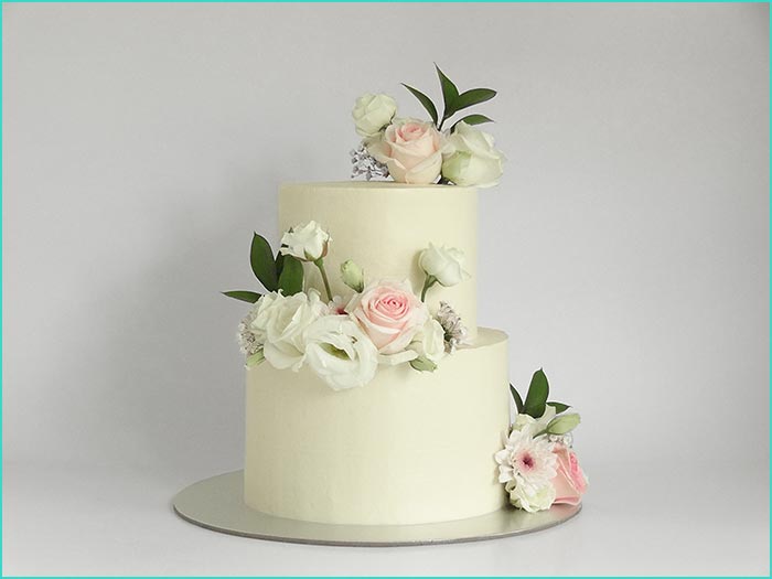 2-Tier Wedding Cake