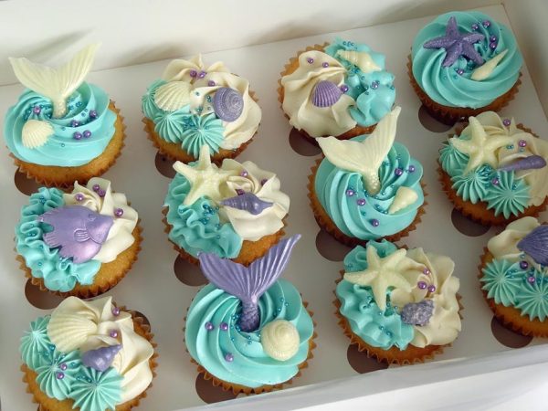 Mermaid cupcakes