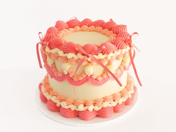 Vintage Bow Cake